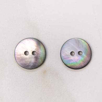 Black Mother of Pearl 1502 Mat 18mm (18 Buttons)