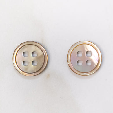 Brown Mother of Pearl CFF-13 18mm (18 Buttons)