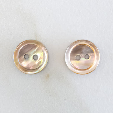 Brown Mother of Pearl 1702 15mm (18 Buttons)