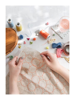 Sashiko Embroidery Cloth