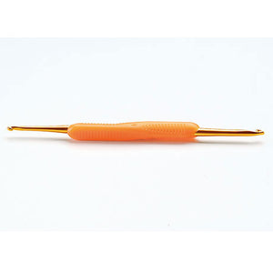 H250-510-4 "Ami-Ami" Double Sided Crochet Hook Raku Raku 13.5cm No.4/2.5-3.5mm