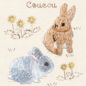 H457-879 Iron-on Applique "Coucou"